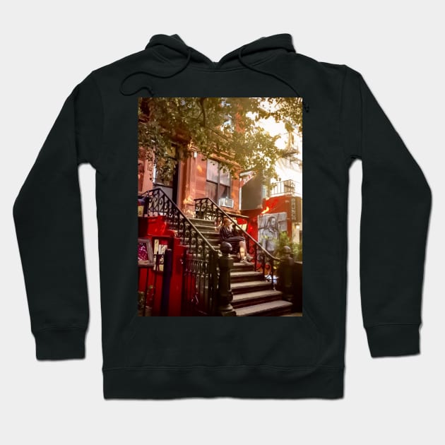 East Village, Manhattan, NYC Hoodie by eleonoraingrid